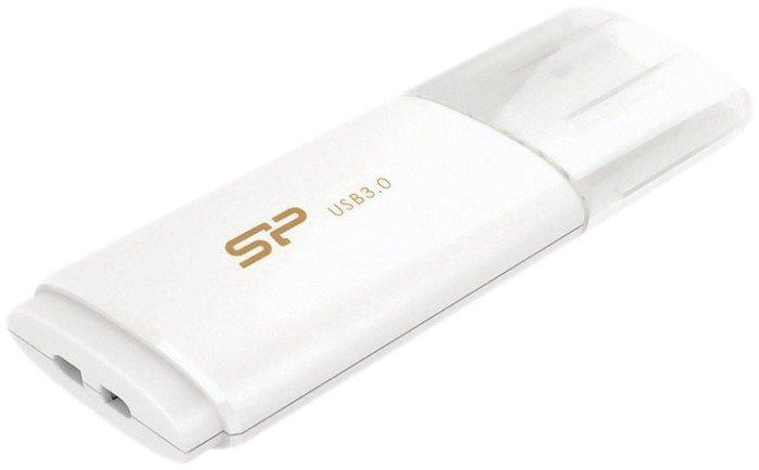 USB Flash Silicon-Power Blaze B06 White 32GB (SP032GBUF3B06V1W) - фото 2 - id-p214644558