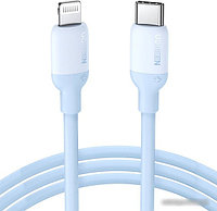 Кабель Ugreen US387 20313 USB Type-C - Lightning (1 м, голубой)