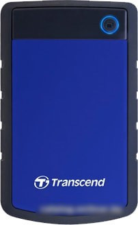 Внешний жесткий диск Transcend StoreJet 25H3 4TB (синий) - фото 1 - id-p214645686