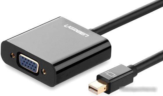 Адаптер Ugreen 10459 Mini DisplayPort - VGA (0.15 м, черный) - фото 1 - id-p214635293