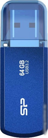 USB Flash Silicon-Power Helios 202 64GB (синий) - фото 1 - id-p214644570