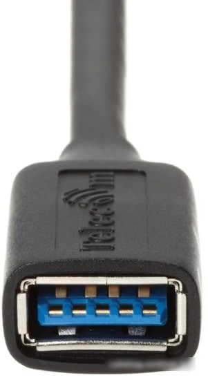 Удлинитель Telecom USB Type-A TUS708-1m (1 м, черный) - фото 4 - id-p214638241