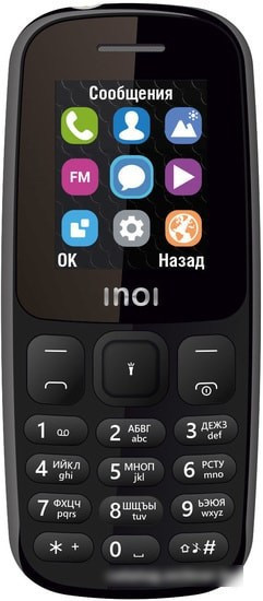 Мобильный телефон Inoi 100 (черный) - фото 2 - id-p214649725