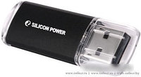 USB Flash Silicon-Power Ultima II I-Series Black 16 Гб (SP016GBUF2M01V1K)