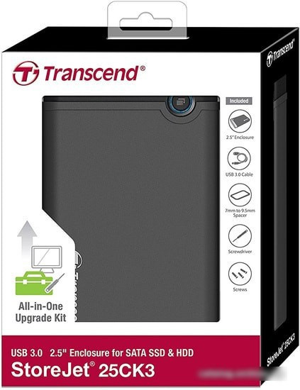 Бокс для жесткого диска Transcend StoreJet 25CK3 - фото 3 - id-p214649751