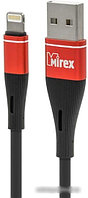 Кабель Mirex 13700-BC015IRB USB Type-A - Lightning (1.2 м, черный)