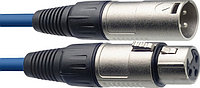 Кабель Stagg SMC6 CBL XLR - XLR (6 м, синий)