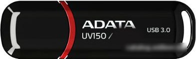 USB Flash A-Data DashDrive UV150 128GB (AUV150-128G-RBK) - фото 2 - id-p214644687