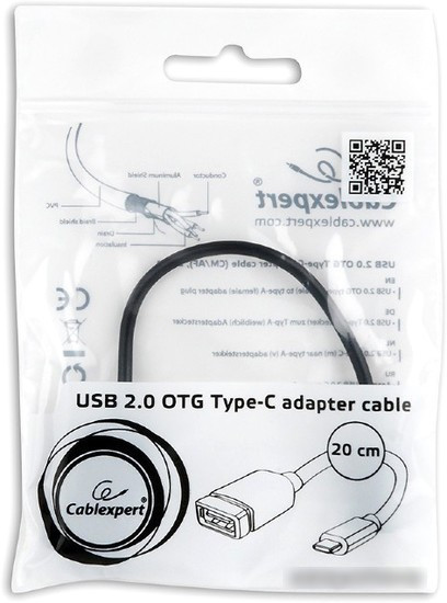 Адаптер Cablexpert A-OTG-CMAF2-01 - фото 2 - id-p214636407