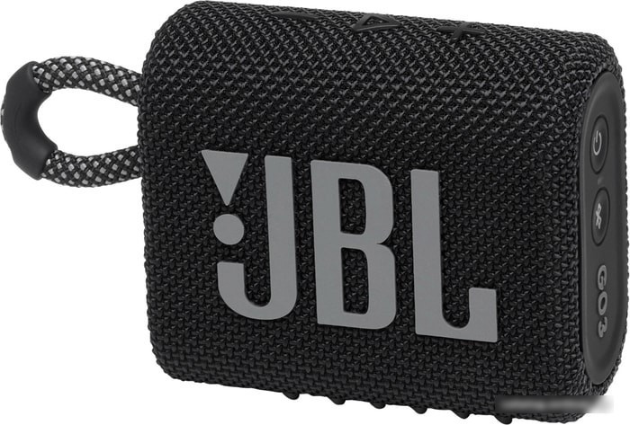 Беспроводная колонка JBL Go 3 (черный) - фото 1 - id-p214641002