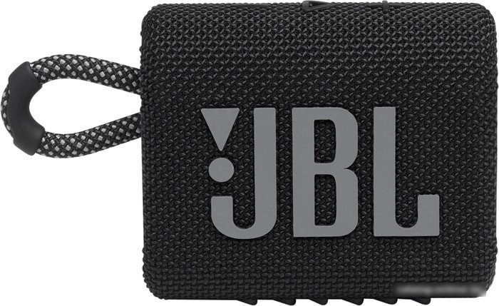 Беспроводная колонка JBL Go 3 (черный) - фото 2 - id-p214641002