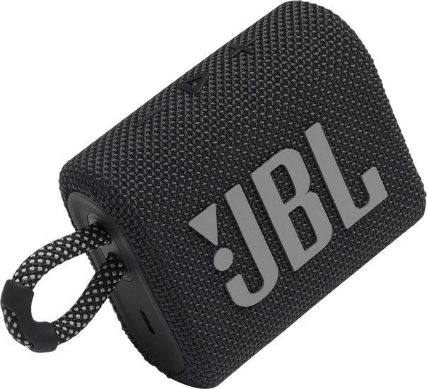 Беспроводная колонка JBL Go 3 (черный) - фото 5 - id-p214641002