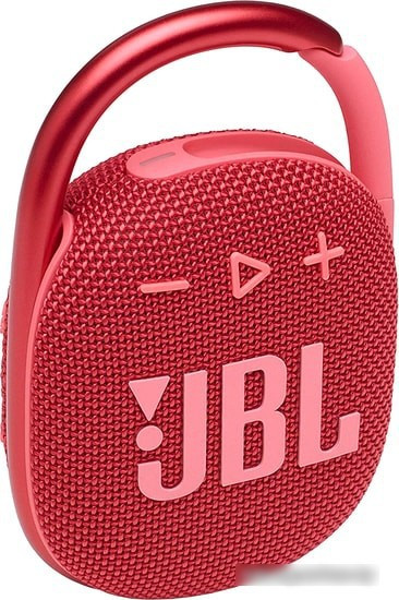 Беспроводная колонка JBL Clip 4 (красный) - фото 1 - id-p214641004