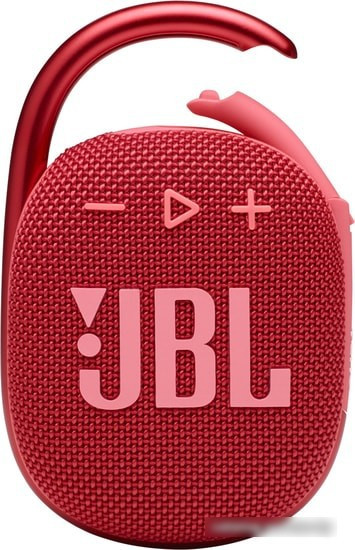 Беспроводная колонка JBL Clip 4 (красный) - фото 2 - id-p214641004