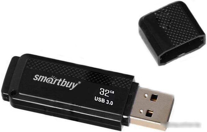 USB Flash Smart Buy Dock USB 3.0 32GB Black (SB32GBDK-K3) - фото 3 - id-p214644708