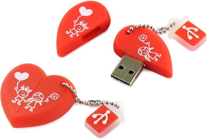 USB Flash Smart Buy Heart 8GB - фото 4 - id-p214644709