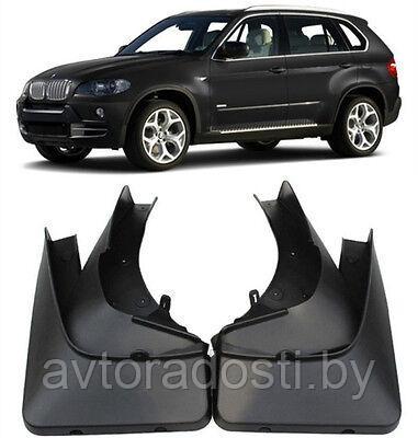 Брызговики для BMW X5 E70 (2006-2013) с подножкой, не расширенные арки