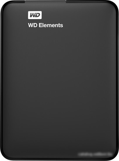Внешний жесткий диск WD Elements Portable 1TB (WDBUZG0010BBK) - фото 4 - id-p214645839