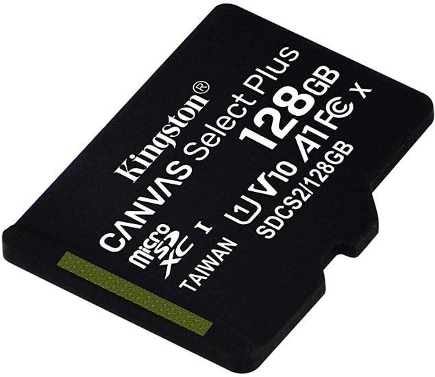 Карта памяти Kingston Canvas Select Plus microSDXC 128GB - фото 2 - id-p214644756