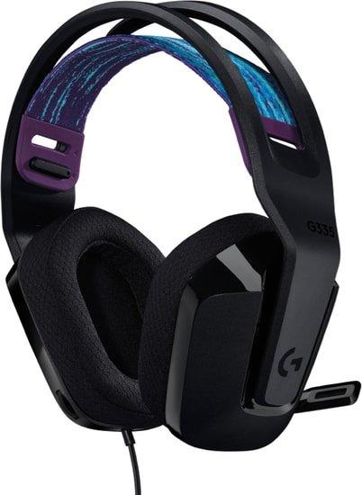 Наушники Logitech G335 (черный) - фото 3 - id-p214642068