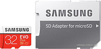 Карта памяти Samsung EVO+ microSDHC 32GB + адаптер [MB-MC32GA]