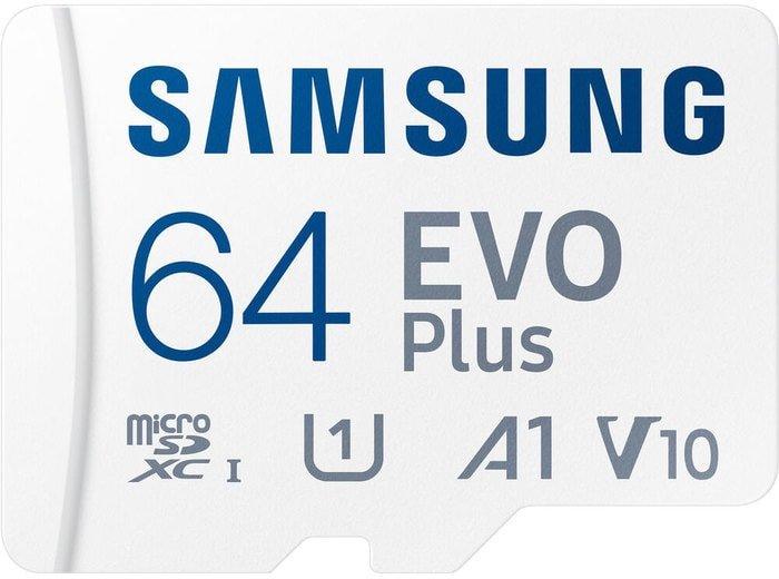 Карта памяти Samsung EVO Plus 2021 microSDXC 64GB (с адаптером) - фото 2 - id-p214644769