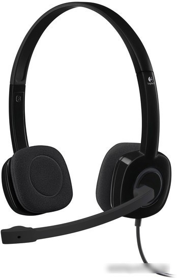 Наушники Logitech Stereo Headset H151 [981-000589] - фото 1 - id-p214642070