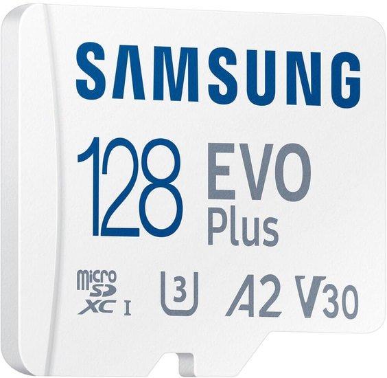 Карта памяти Samsung EVO Plus 2021 microSDXC 128GB (с адаптером) - фото 3 - id-p214644771