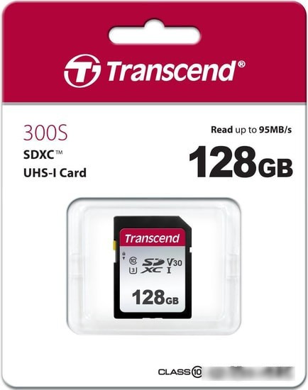 Карта памяти Transcend SDXC 300S 128GB - фото 2 - id-p214644785