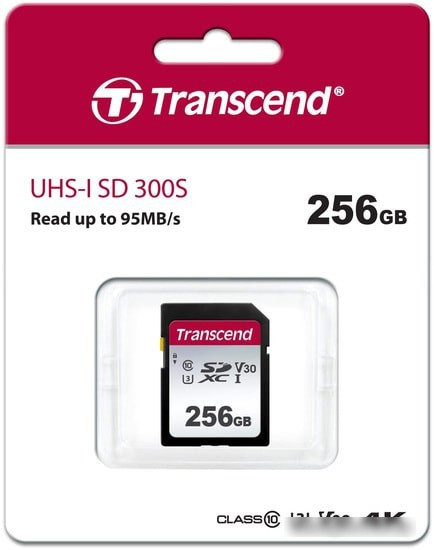 Карта памяти Transcend SDHC 300S 256GB - фото 2 - id-p214644788