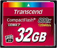 Карта памяти Transcend 800x CompactFlash Premium 32GB (TS32GCF800)