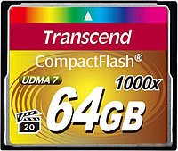 Карта памяти Transcend 1000x CompactFlash Ultimate 64GB (TS64GCF1000)