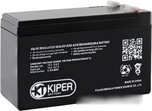 Аккумулятор для ИБП Kiper HRL-1234W F2 (12В/9 А·ч) - фото 1 - id-p214649948