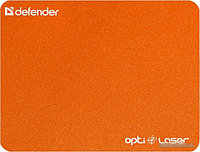 Коврик для мыши Defender Silver Opti-Laser (оранжевый)