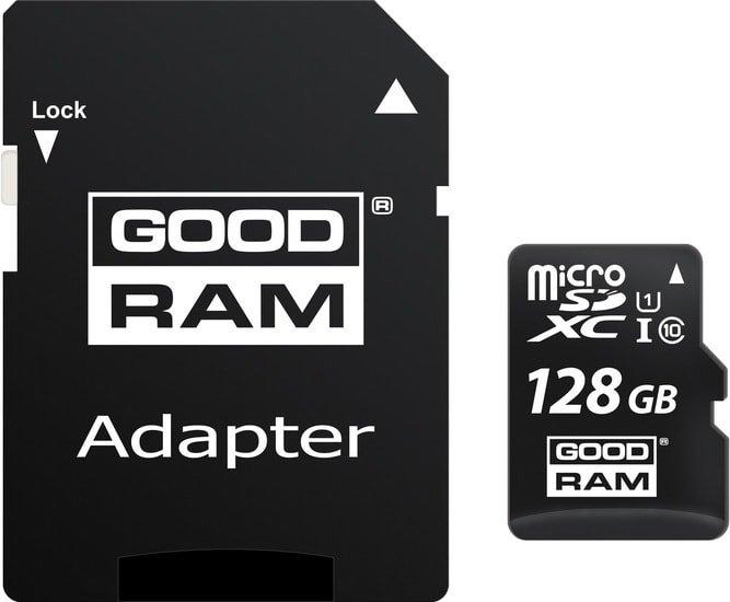 Карта памяти GOODRAM M1AA microSDXC M1AA-1280R12 128GB (с адаптером) - фото 1 - id-p214644835