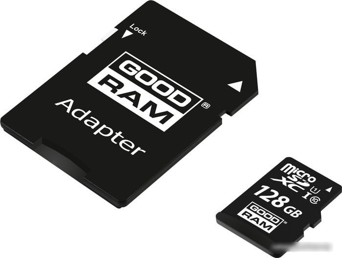 Карта памяти GOODRAM M1AA microSDXC M1AA-1280R12 128GB (с адаптером) - фото 2 - id-p214644835