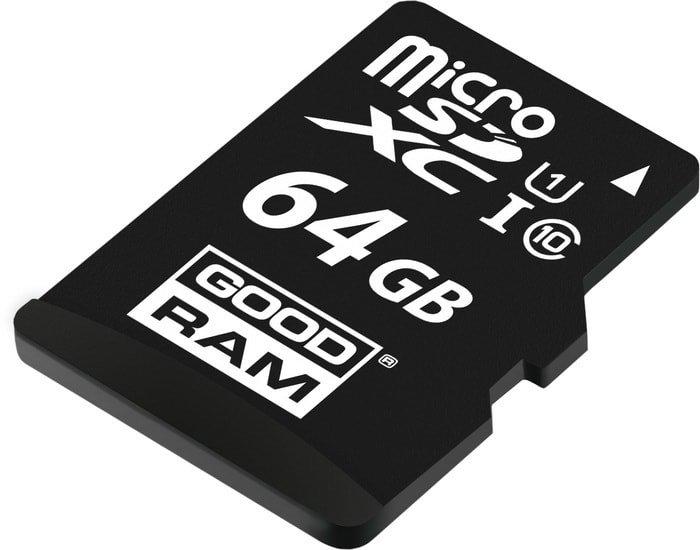 Карта памяти GOODRAM M1AA microSDXC M1AA-0640R12 64GB (с адаптером) - фото 4 - id-p214644837