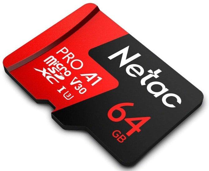 Карта памяти Netac P500 Extreme Pro 64GB NT02P500PRO-064G-S - фото 3 - id-p214644874