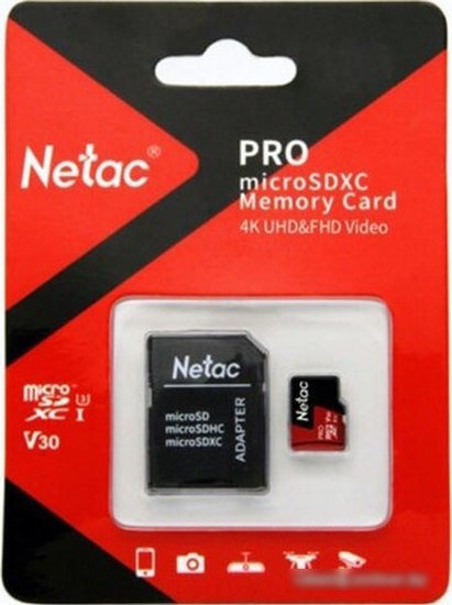 Карта памяти Netac P500 Extreme Pro 32GB NT02P500PRO-032G-R (с адаптером) - фото 5 - id-p214644875