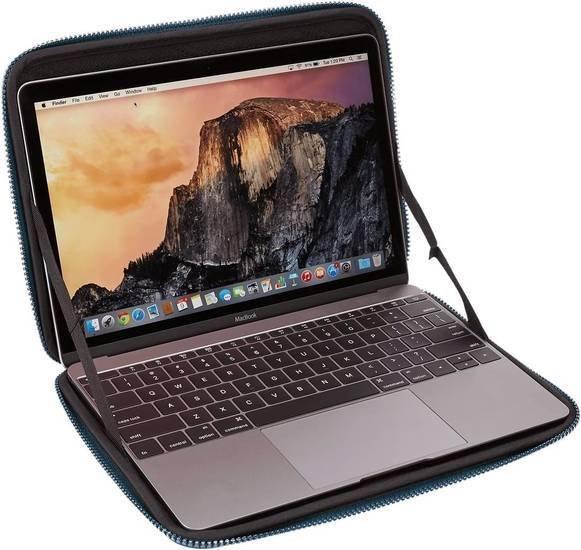 Чехол Thule Gauntlet MacBook Pro Sleeve 12 TGSE2352 (majolica blue) - фото 4 - id-p214651888