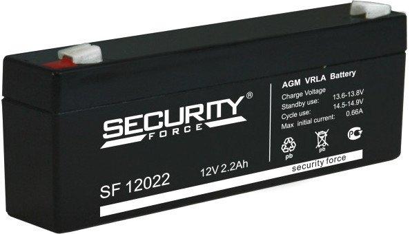 Аккумулятор для ИБП Security Force SF 12022 (12В/2.2 А·ч) - фото 1 - id-p214650027