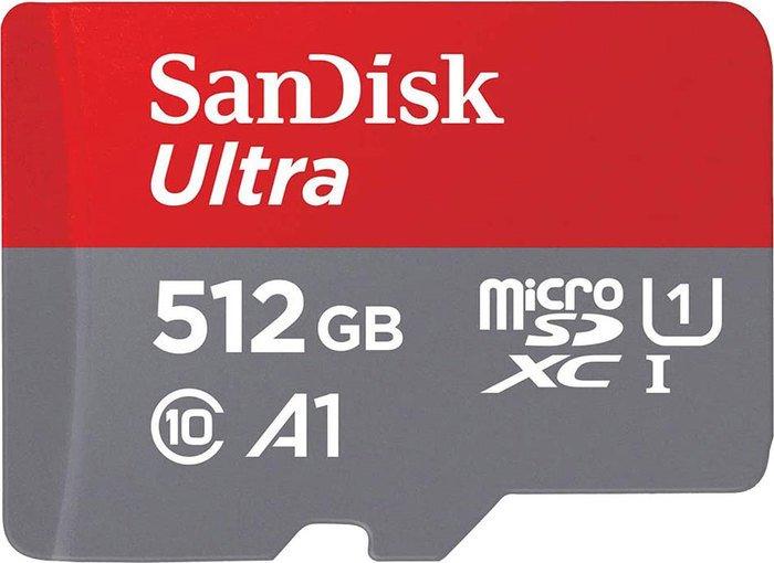Карта памяти SanDisk Ultra SDSQUAC-512G-GN6MN microSDXC 512GB - фото 1 - id-p214644915