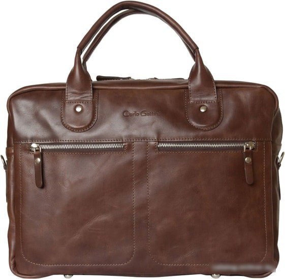 Мужская сумка Carlo Gattini Fratello 1014-02 (коричневый) - фото 2 - id-p214651919