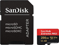 Карта памяти SanDisk Extreme PRO microSDXC SDSQXCD-256G-GN6MA 256GB (с адаптером)