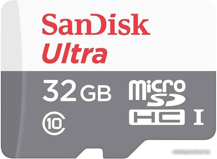Карта памяти SanDisk Ultra microSDXC SDSQUNR-032G-GN3MN 32GB - фото 1 - id-p214644937