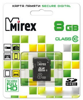 Карта памяти Mirex SDHC (Class 10) 16GB (13611-SD10CD16) - фото 2 - id-p214644950