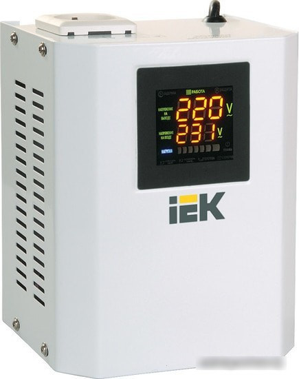 Стабилизатор напряжения IEK Boiler 0,5 кВА - фото 1 - id-p214651099