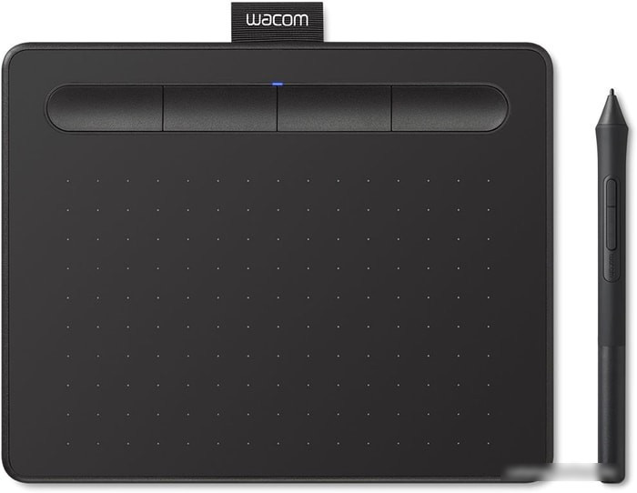 Графический планшет Wacom Intuos CTL-4100 (черный, маленький размер) - фото 1 - id-p214639733