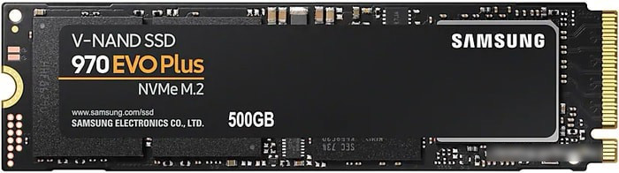 SSD Samsung 970 Evo Plus 500GB MZ-V7S500BW - фото 1 - id-p214580178