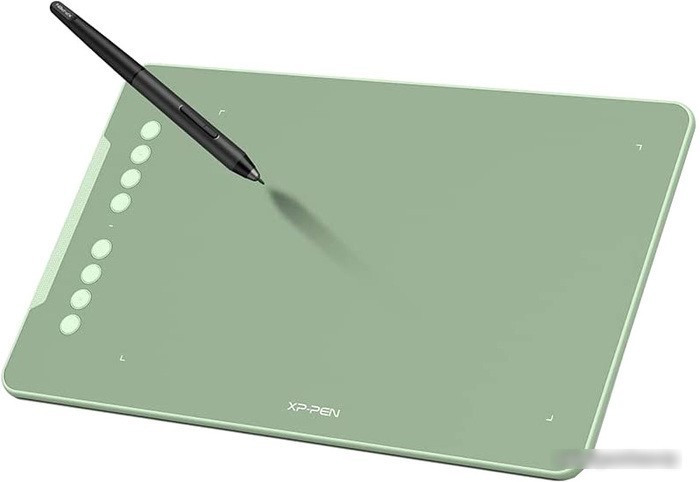 Графический планшет XP-Pen Deco 01 V2 (зеленый) - фото 1 - id-p214639745
